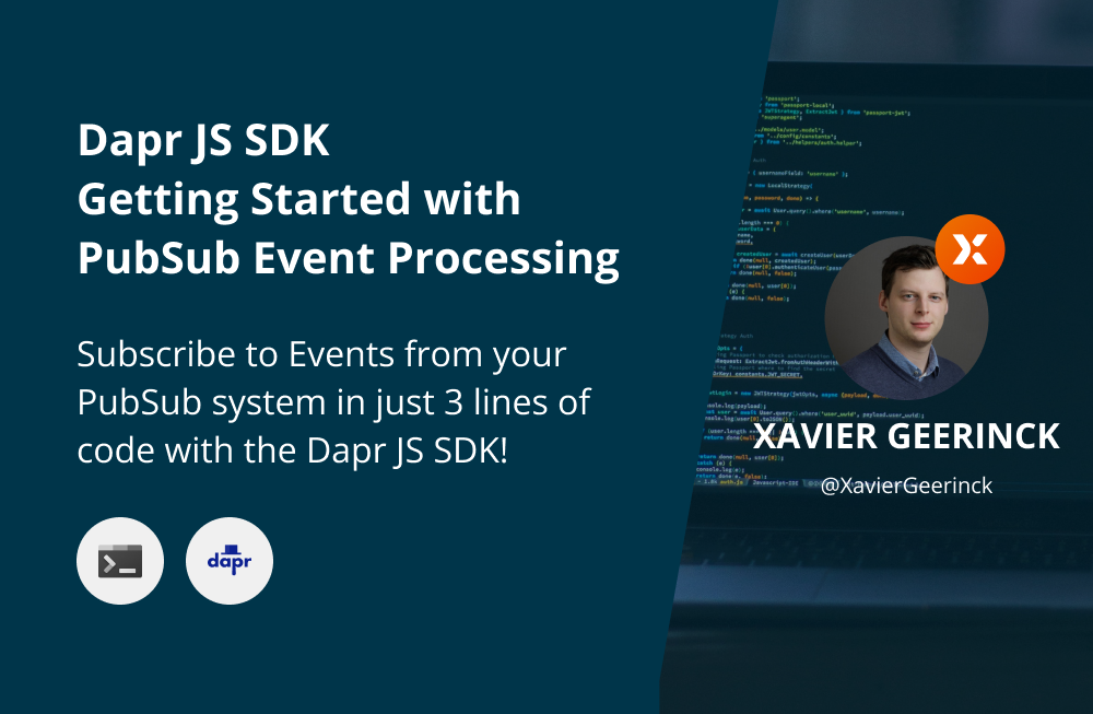 Dapr JS SDK - Getting Started with PubSub Event Processing