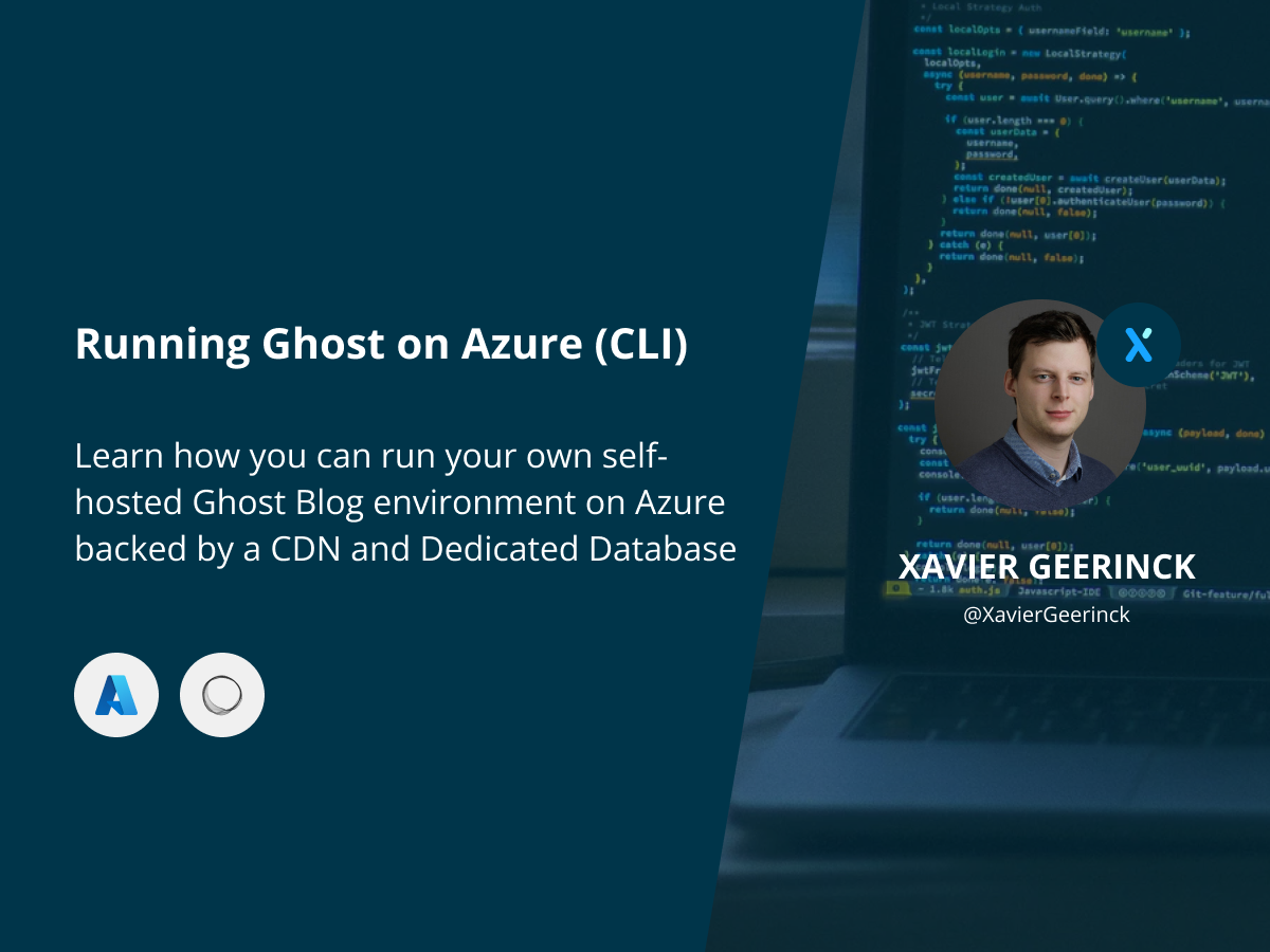 Running Ghost on Azure (CLI)